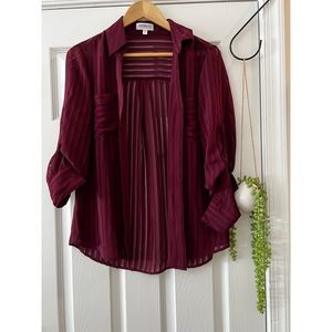 Sheer Red Express Portofino Shirt
